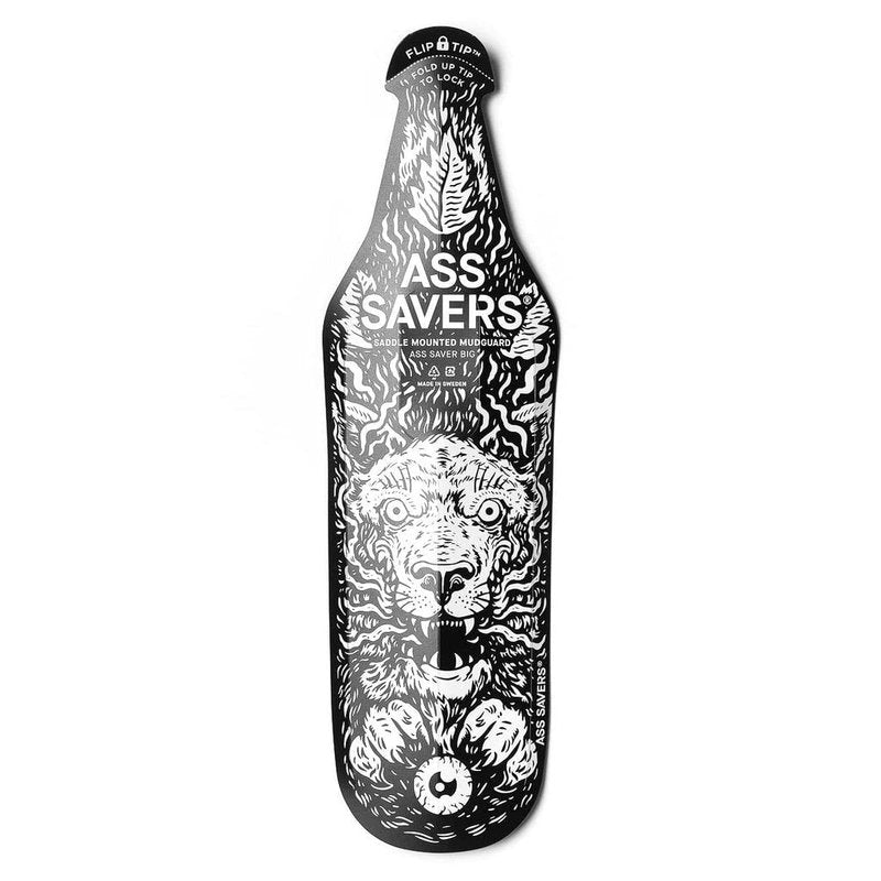 Ass Savers Unisex's ASB-1-WLF Bicycle fenders, Wolf, Big