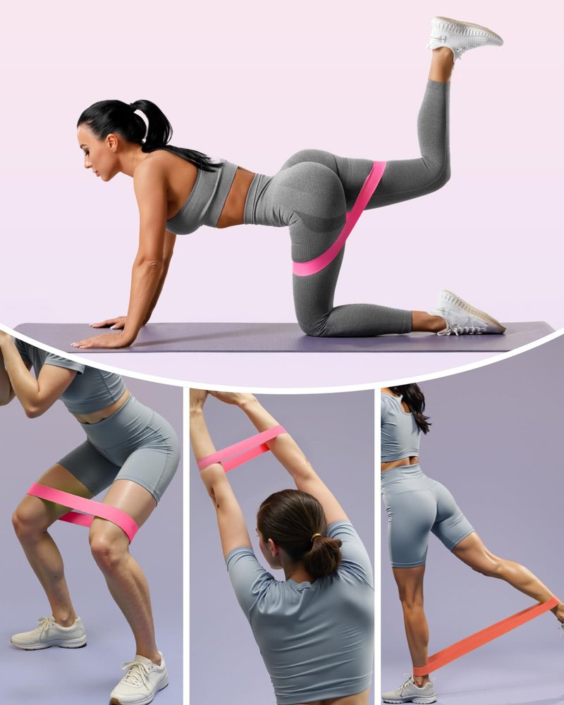 Mexlyca Thigh Trainer, Pelvic Floor Muscle Trainer Adjustable Resistance Inner Thigh Exerciser, Upgraded 360° LED, Kegel Trainer for Postpartum Rehabilitation 20LB Resistance Band