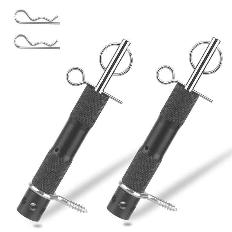 2 Pack Trip Alarm, Perimeter Trip Alarm Use 209 Primers, Portable Trip Wire Alarm Device for Camping, Property & Home Security Early Warning System/ Bear Deterrent with Screw