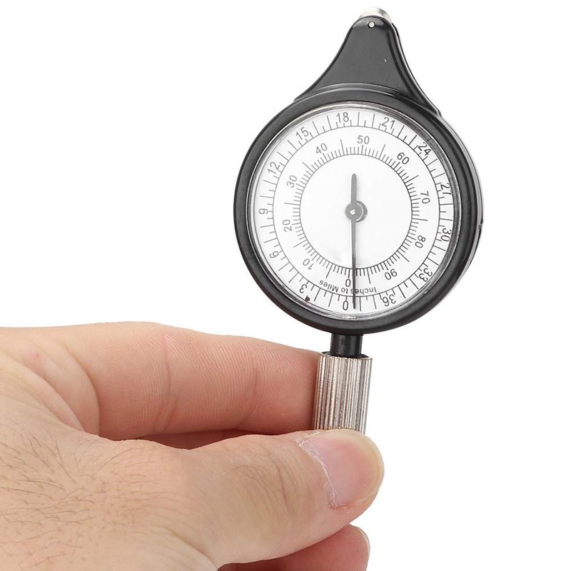MOUMOUTEN Map Measurer, Old Fashioned Mini Outdoor Map Measurer Distance Caculator Mapping Tool, Measures The Distance Between 2 Points in Map, for Hiking, Camping, Traveling