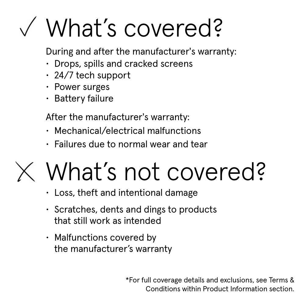 ASURION 3 Year Wearables Protection Plan ($90 - $99.99)
