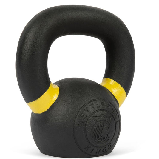 Kettlebell Kings Powder Coated Kettlebells Weight 8KG - Hand Weights Workout Gym Equipment and Strength Training Sets for Women and Men - Weights Set for Home Gym (4-48KG)