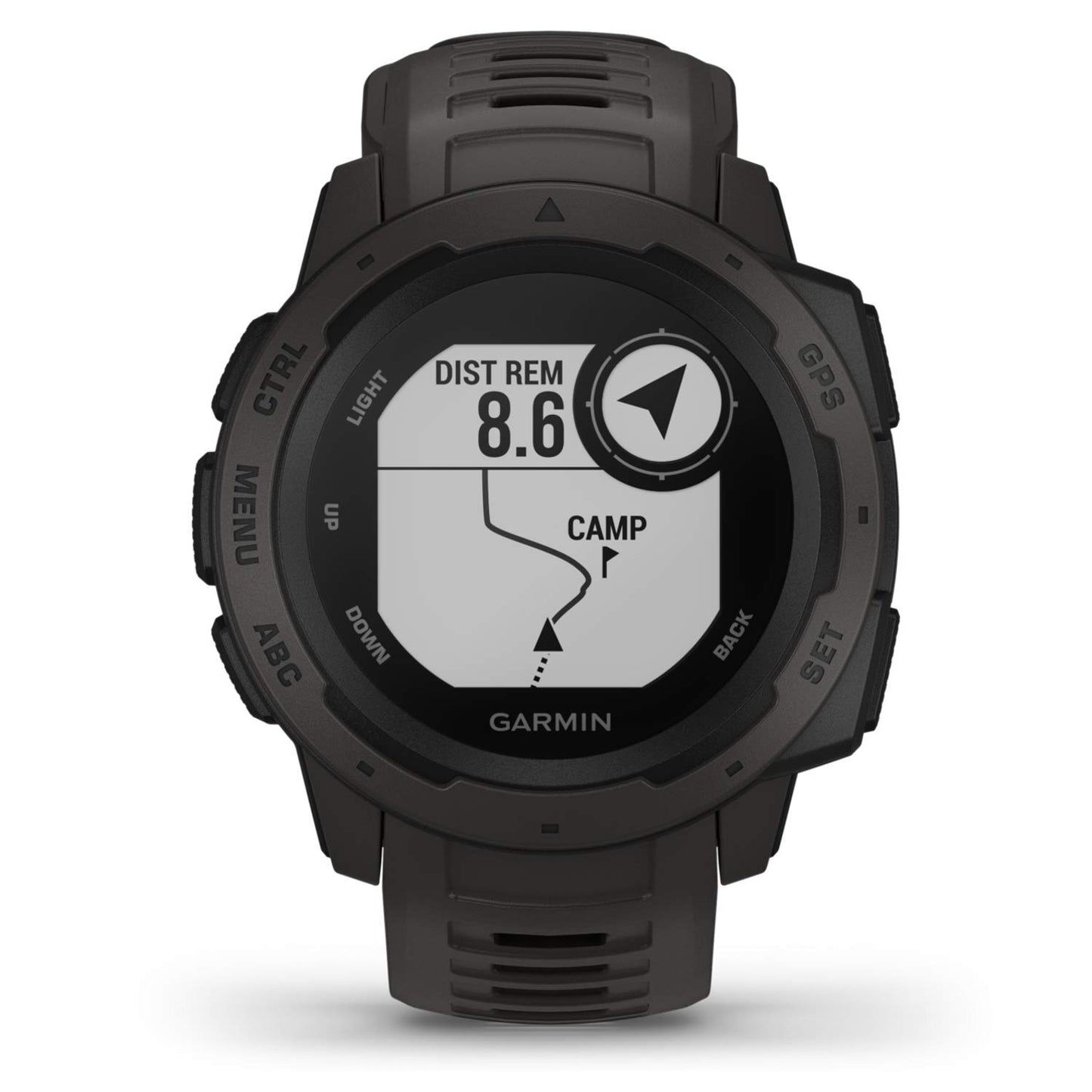 Garmin 010-02064-01 Tundra & 010-02064-00 Instinct, Rugged Outdoor Watch with GPS, Features Glonass and Galileo, Heart Rate Monitoring and 3-Axis Compass, Graphite