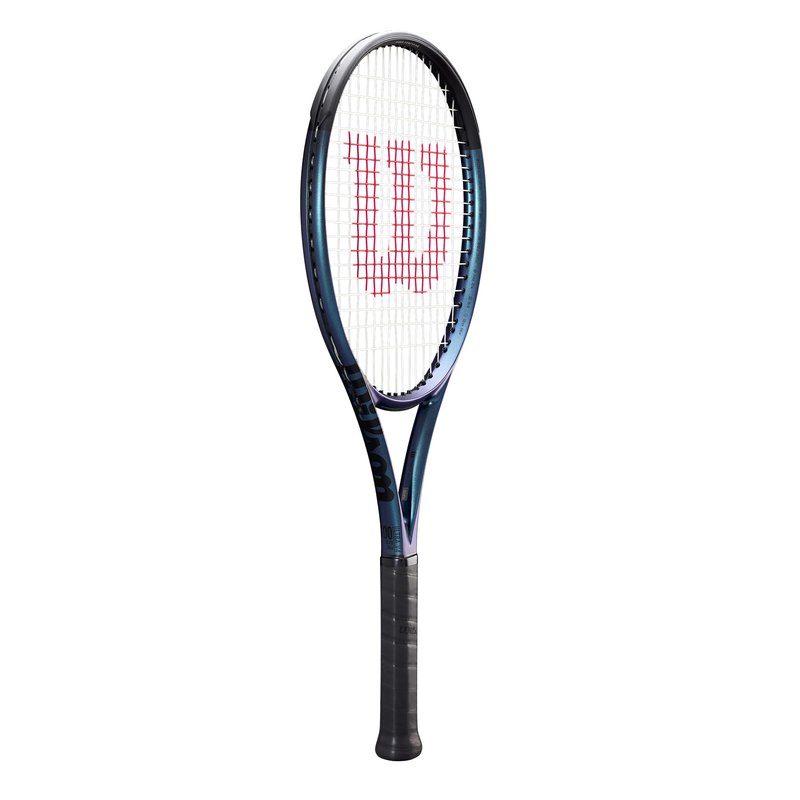 WILSON Ultra 100 V4 Tennis Racket (Unstrung) (4 1/8 inch), Blue