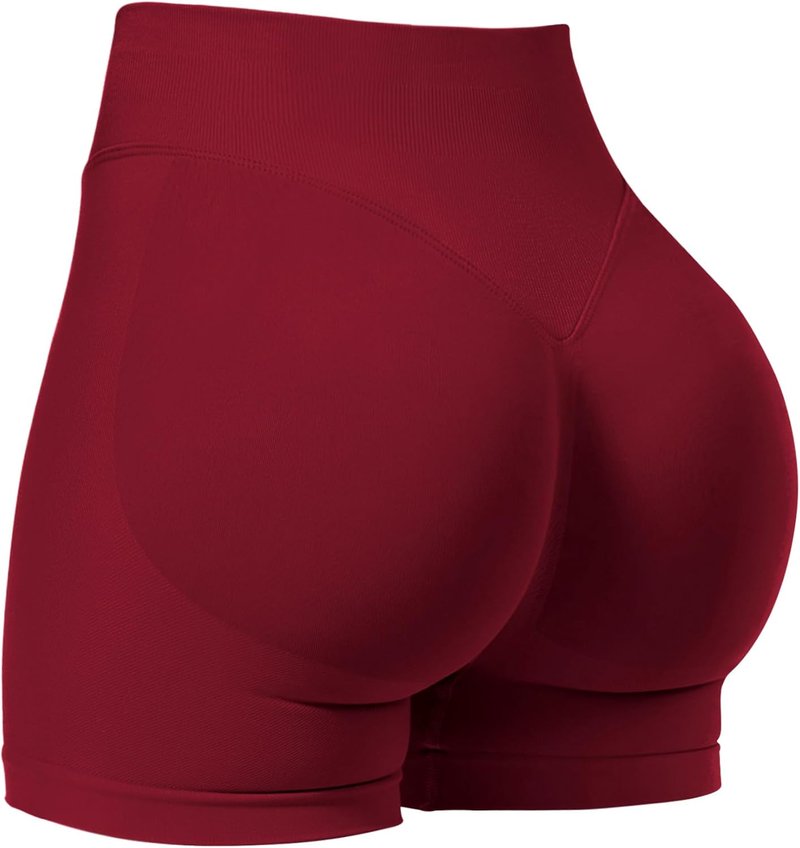 VOYJOY Women’s Workout Impact Shorts - Scrunch Butt Lifting Seamless Biker Shorts | 2.5"/3.6"/4.5"/6" Sizes