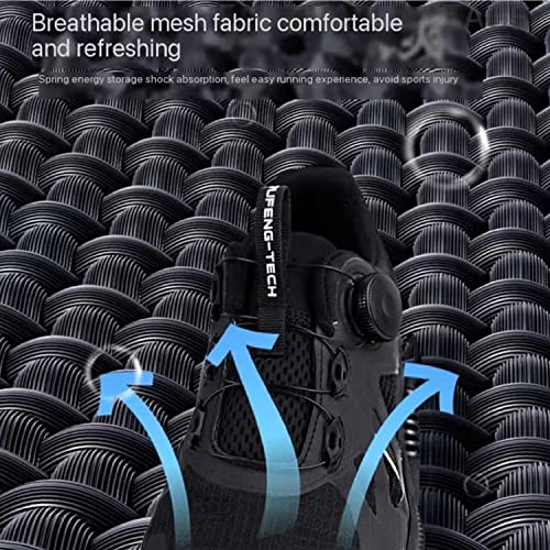 ASUMUI Mechanical Assisted Running Shoes Shock-Absorbing Knee Pads Running Shoes Spring Running Shoes Suspension Shoes