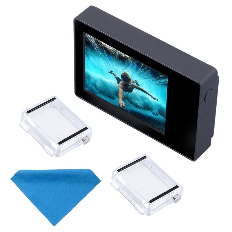 Suptig LCD Screen 2.0 Inch LCD BacPac Non-Touch Screen for Gopro Hero 4 Hero 3+ Hero 3 Hero 2 with Waterproof Back Cover