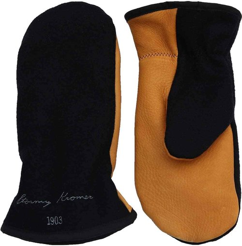 Stormy Kromer Tough Mitts, Black/Brown, Small