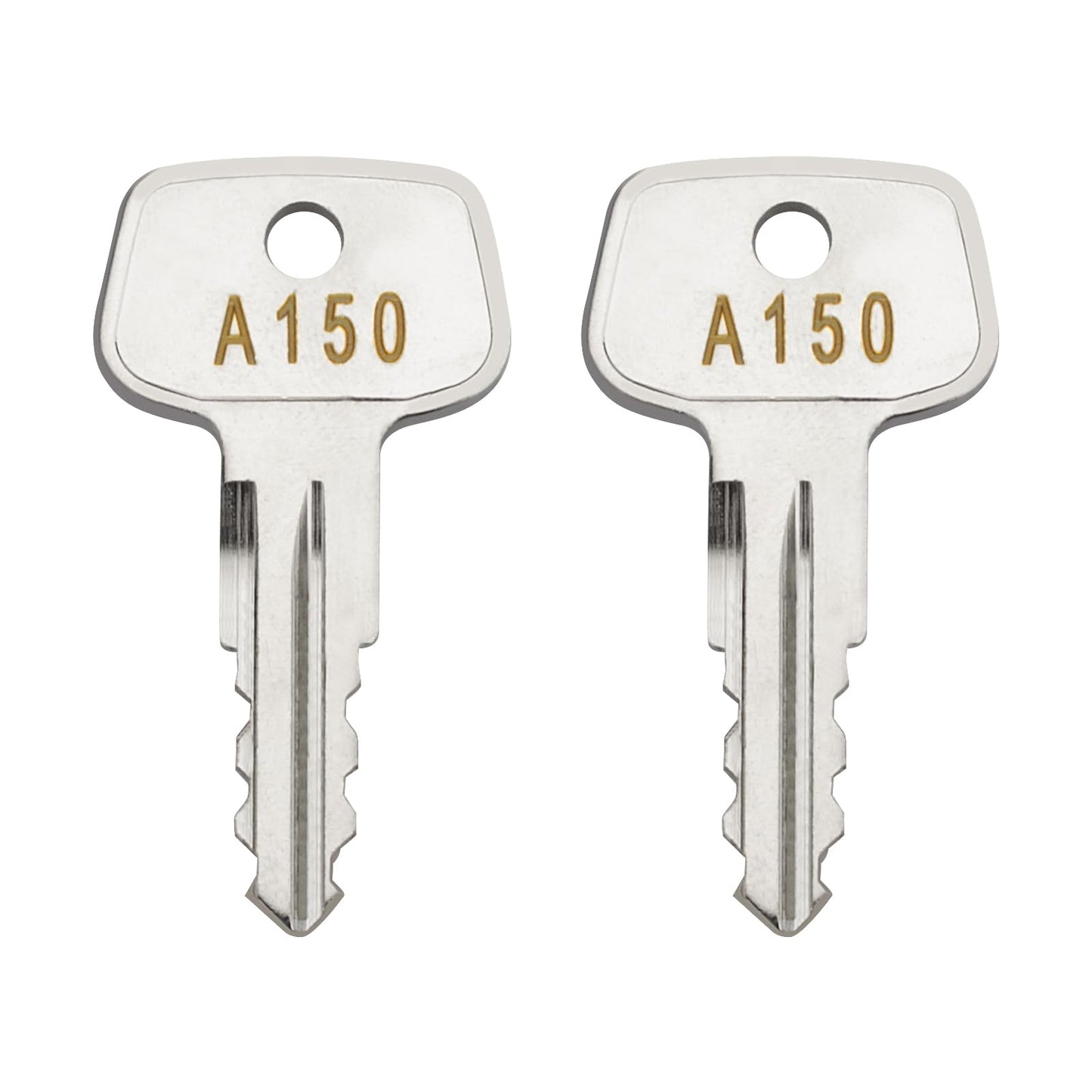 VIDABTE A150 SKS roof Rack Key,Replacement Key for Yakima SKS Ski, Roof, Cargo Box, Carrier Racks and Crossbars.(Code A150-2 pcs)