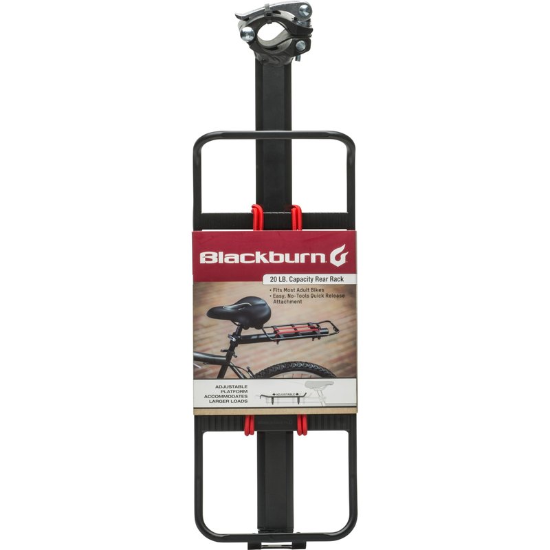 Blackburn 20 Lbs. Capacity Quick Release Rear Bicycle Rack