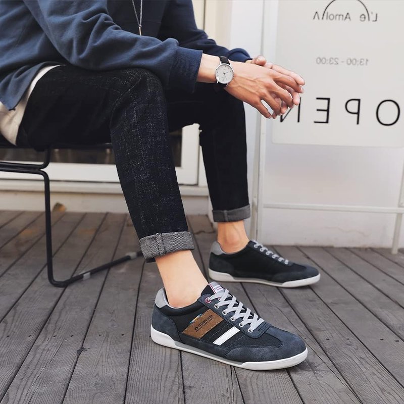 Men's Casual Sneakers - Breathable Comfort Walking Shoes for Men | Stylish & Lightweight Design