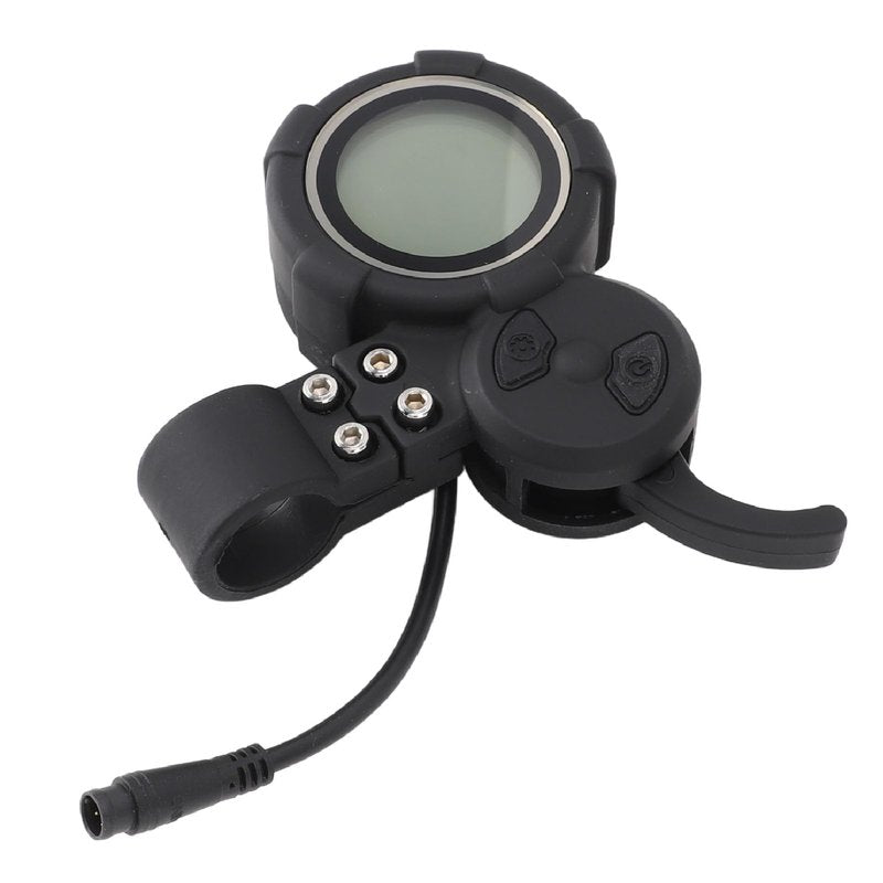 Electric LCD Display Meter for 10 Inch Scooter, 36?72V LCD Display Control Panel with 6 Pin Plug, Electric Display Meter Conversion Kit