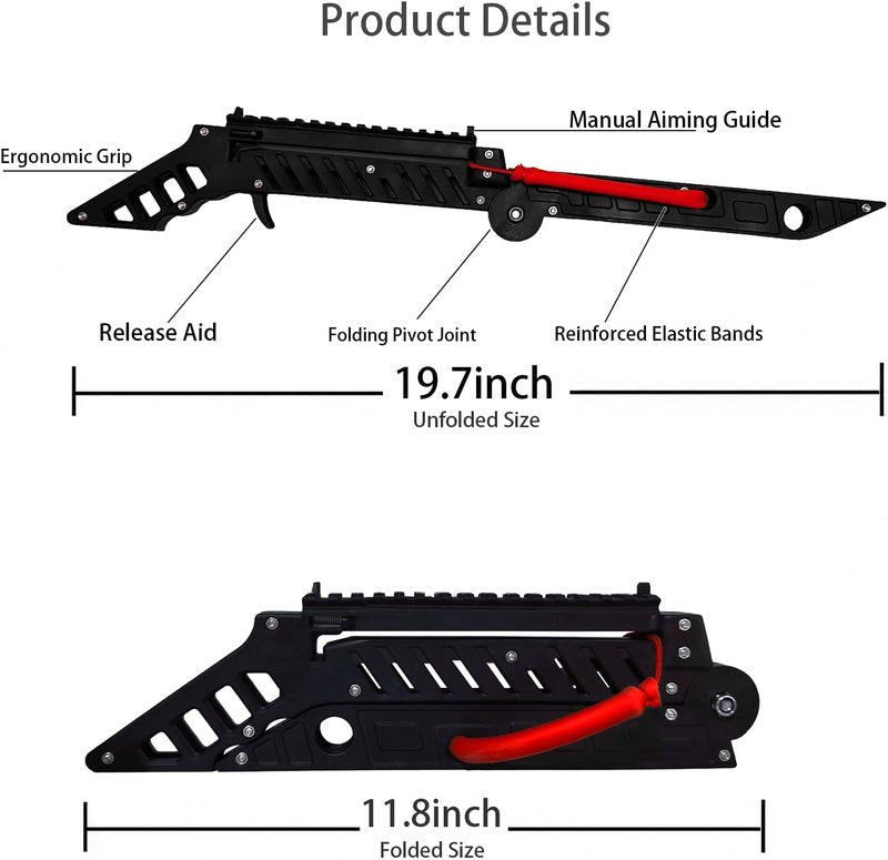 Folding Crossbow - Professional Portable Archery Equipment for Adults | Lightweight & Easy Storage