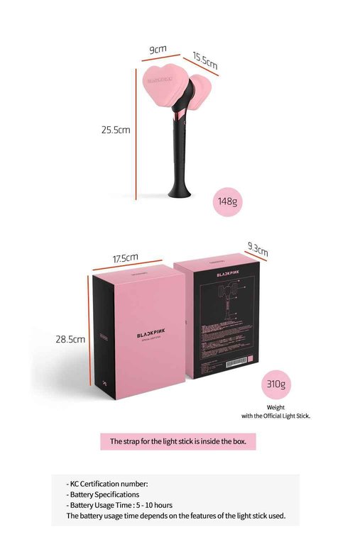 YG Entertainment Idol Goods Fan Products Select Blackpink Official LIGHTSTICK (LightStick)