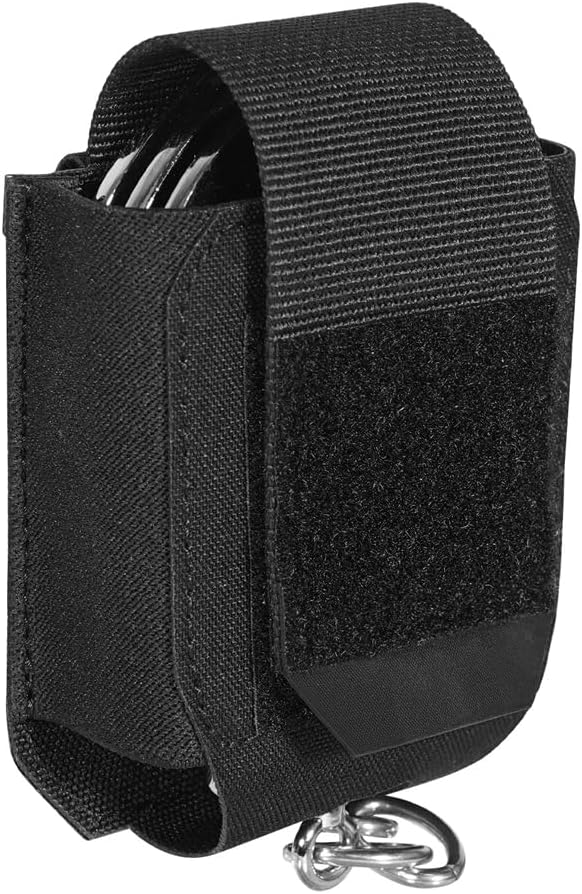 KRYDEX MOLLE Handcuff Pouch - Tactical Duty Belt Case for Law Enforcement | Durable & Versatile Design