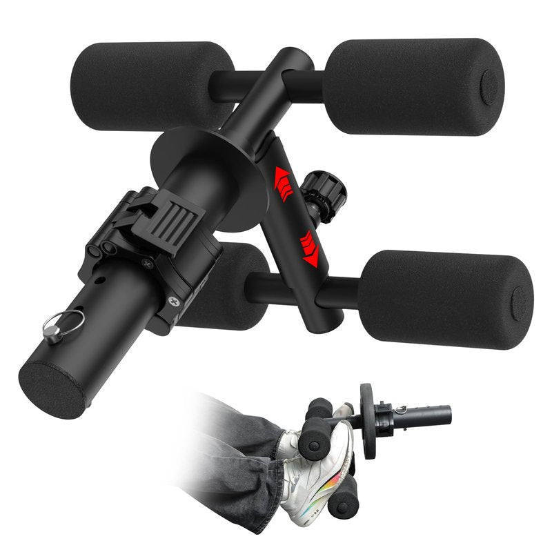 Adjustable Tib Bar, Tibialis Trainer, Tibia Dorsi Calf Raise Machine, Knees Over Toes Equipment for Strengthening Calve, Shin & Ankle, Leg Workout, Fit 2" Weight Plates & All Shoe Size