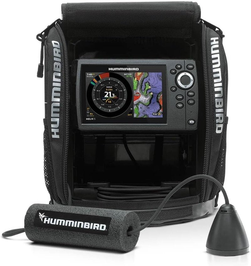 Humminbird ICE H5 Chirp GPS Fish Finder - Advanced Sonar Technology | Compact Design