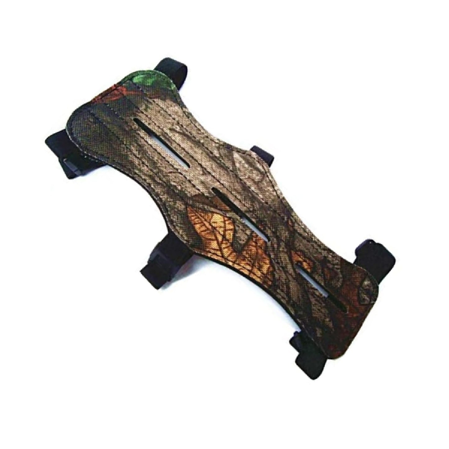 HME Archery Bow Hunting Durable Adjustable 12 Inch Long Arm Guard, Camo, One Size Fits Most