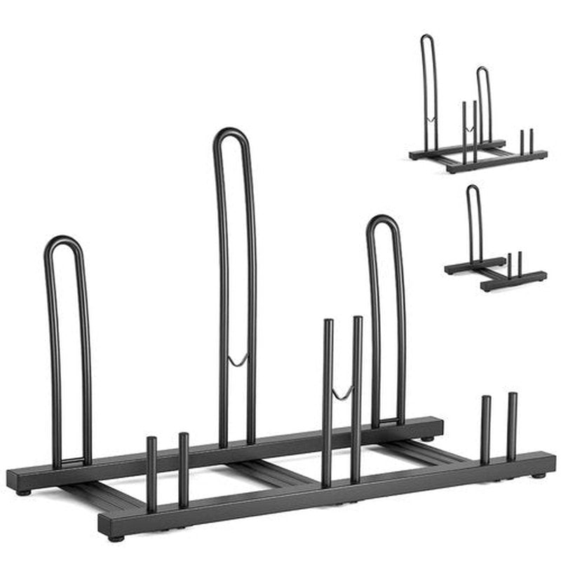 CXWXC 1-3 Bicycle Stand - Bike Floor Parking Stand for Garage/Home - Bike Storage Rack Mountain Road Bikes Kids Bike and BMX Bikes (for 3 Bikes)