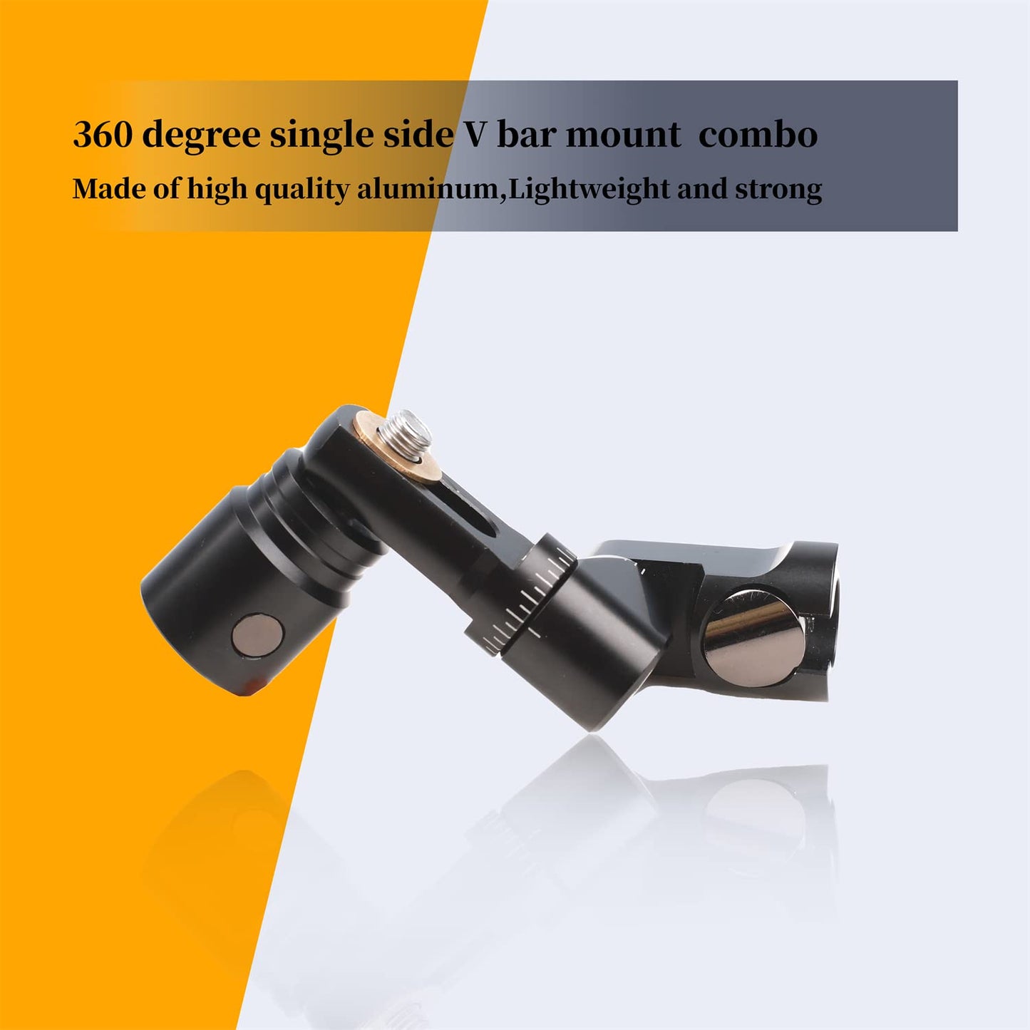 Perogen High-Performance Adjustable Single-Sided Bipolar V-bar Composite Bow stabilizer - Precision Designed for Hunting Archery Bow stabilizer