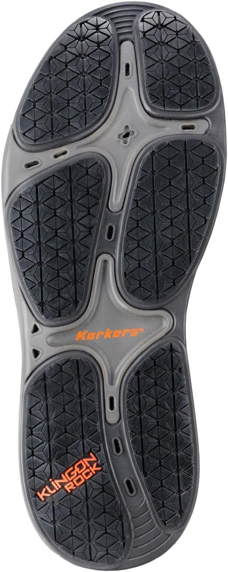 Korkers Men's Stealth Sneaker Wading Boot - Fixed Kling-On Rock Soles | Durable Fishing Footwear