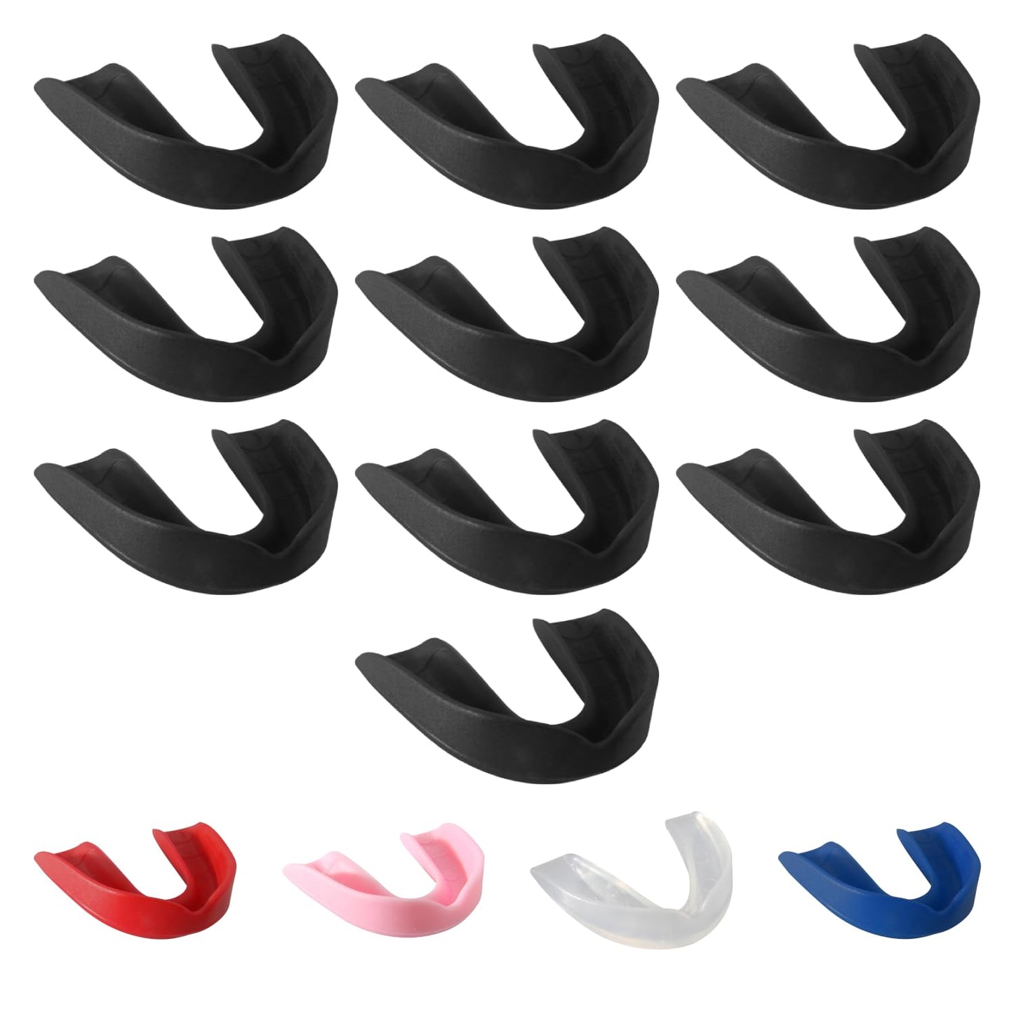 Ringside Boxing MMA Mouth Guard (10 Pack), One size, Black