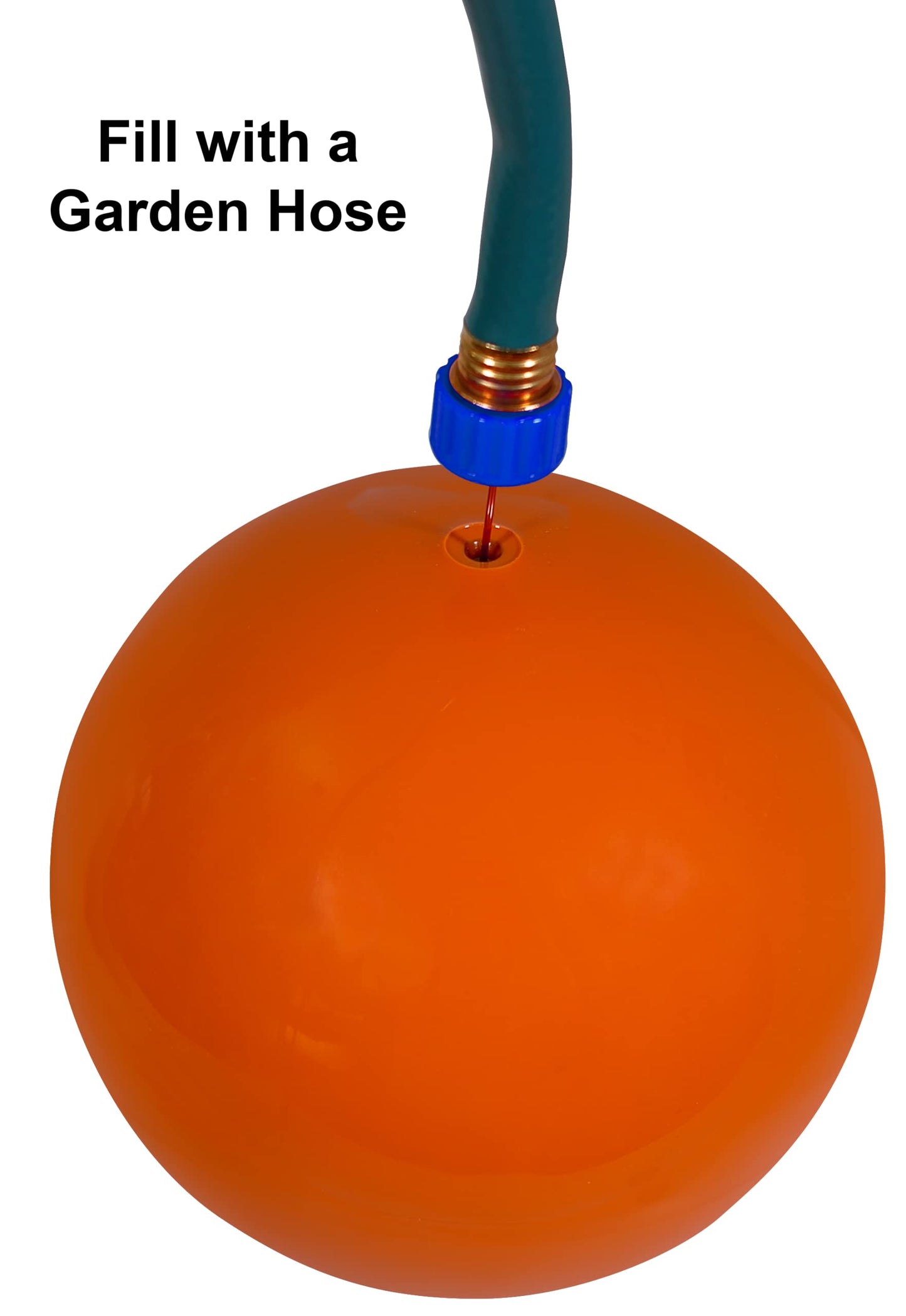BIO Sports Water Resistance Ball for Full Body Low Impact Pool Workout (Orange)