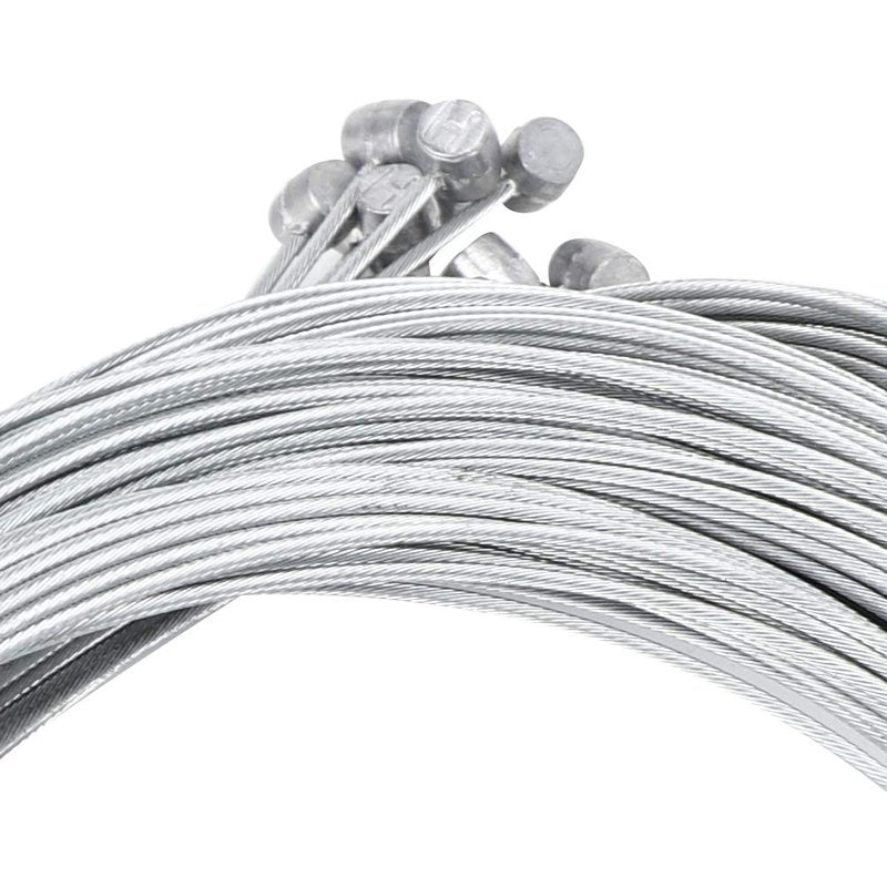 Ymiko 2.5 m Brake Cable 20 Brakes 2300 mm Cables lot Rear for Electric Bikes disc Electric Modification Accessories Metal housing Long Electric brake line Rear Wheel Cable Core Brake Line Accessories