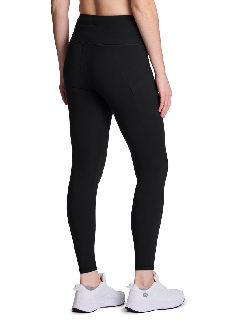 Avalanche Women's Soft Hiking Gym Full Length Legging with Pockets Envelope Black S