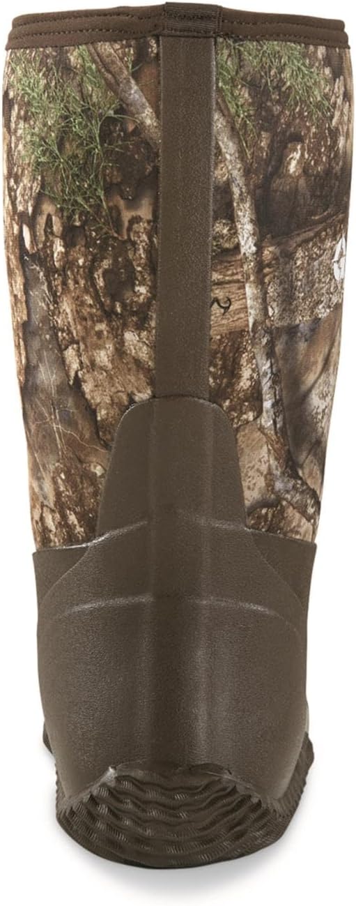 Men's Waterproof Camo Rubber Hunting Boots - Guide Gear Mid Camo Design