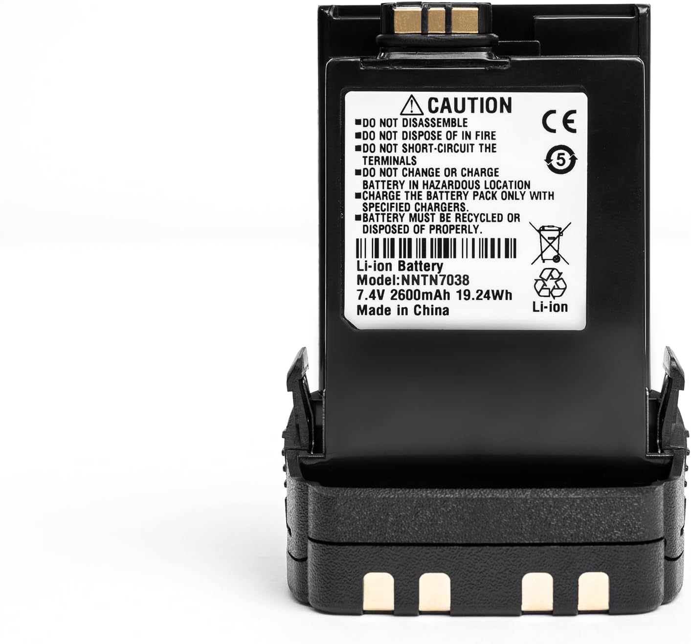 Motorola APX6000 Battery Pack - 2600mAh Li-ion Replacement for APX7000 & APX8000 Radios