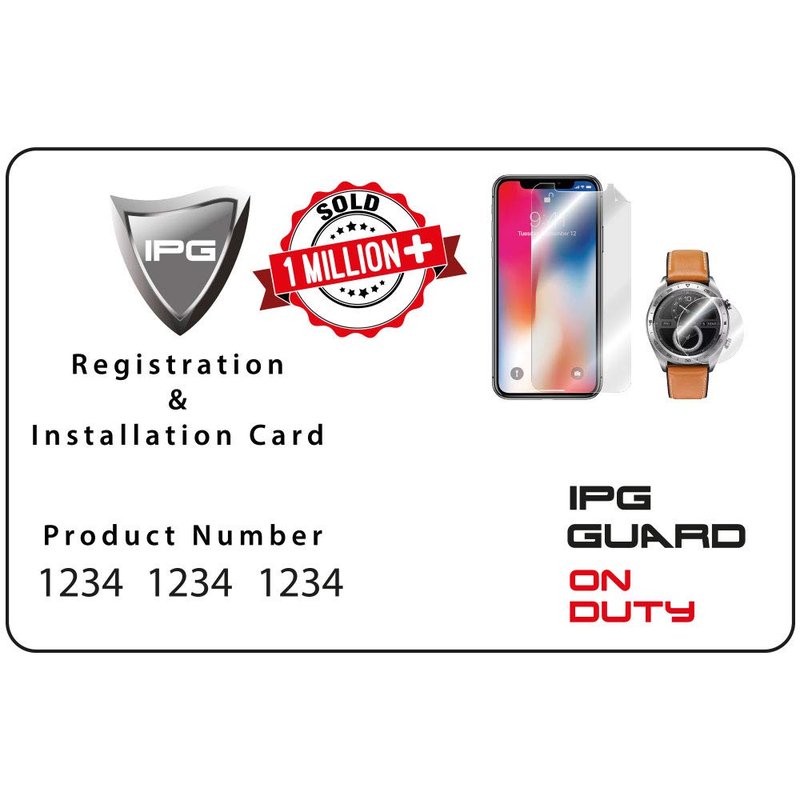IPG for Garmin Descent Mk2S Hydrogel Screen Protector (2 Units) Invisible HD Clear Film Anti Scratch Guard-Smooth/Self-Healing/Bubble for Mk2S