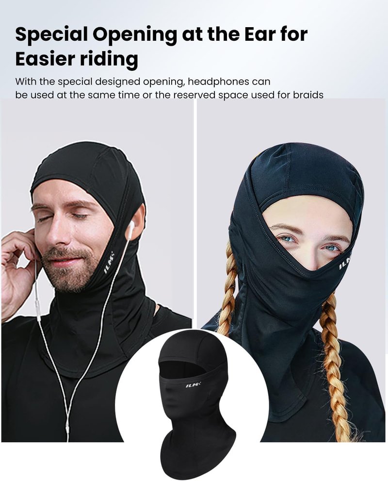 Motorcycle Balaclava Face Mask - Warm Winter Protection for Skiing | FM01 Model