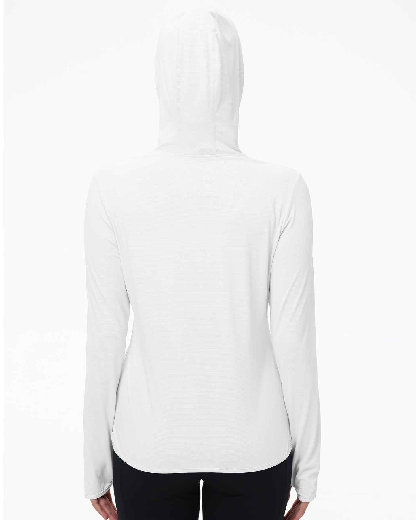 isnowood Womens UPF 50+ SPF Hoodie Jacket, UV Sun Protection Long Sleeve Full Zip Hoodies, Lightweight Athletic Shirts for Hiking Outdoor Workout