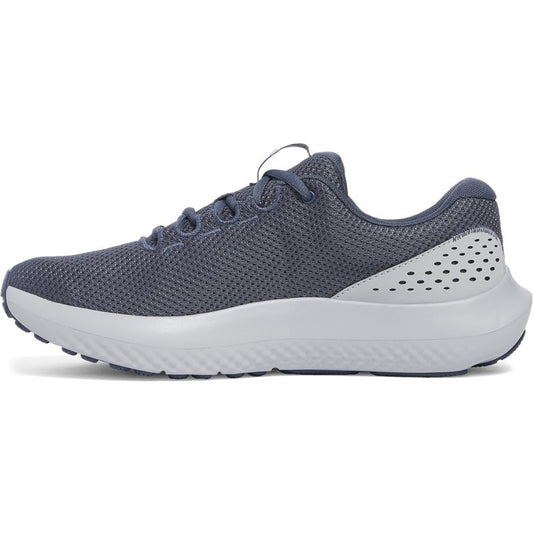 Under Armour Men's Charged Surge 4, (044) Downpour Gray/Mod Gray/White, 12, US