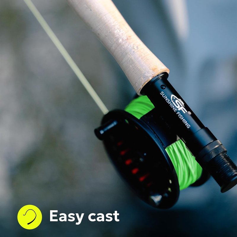 Fly Fishing Line - Weight Forward Floating Line for 3wt-8wt | 100FT with Double Welded Loops