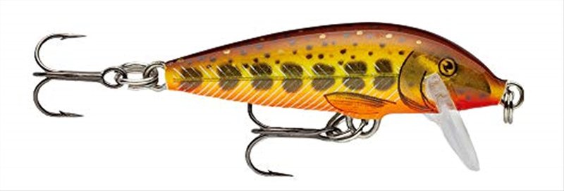 Rapala Countdown 1/4 Oz Fishing Lures (Hot Mustard Muddler, Size- 2.75)
