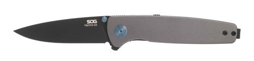 SOG Twitch III/Gunmetal Gray + Blue + Black/Blister Pack