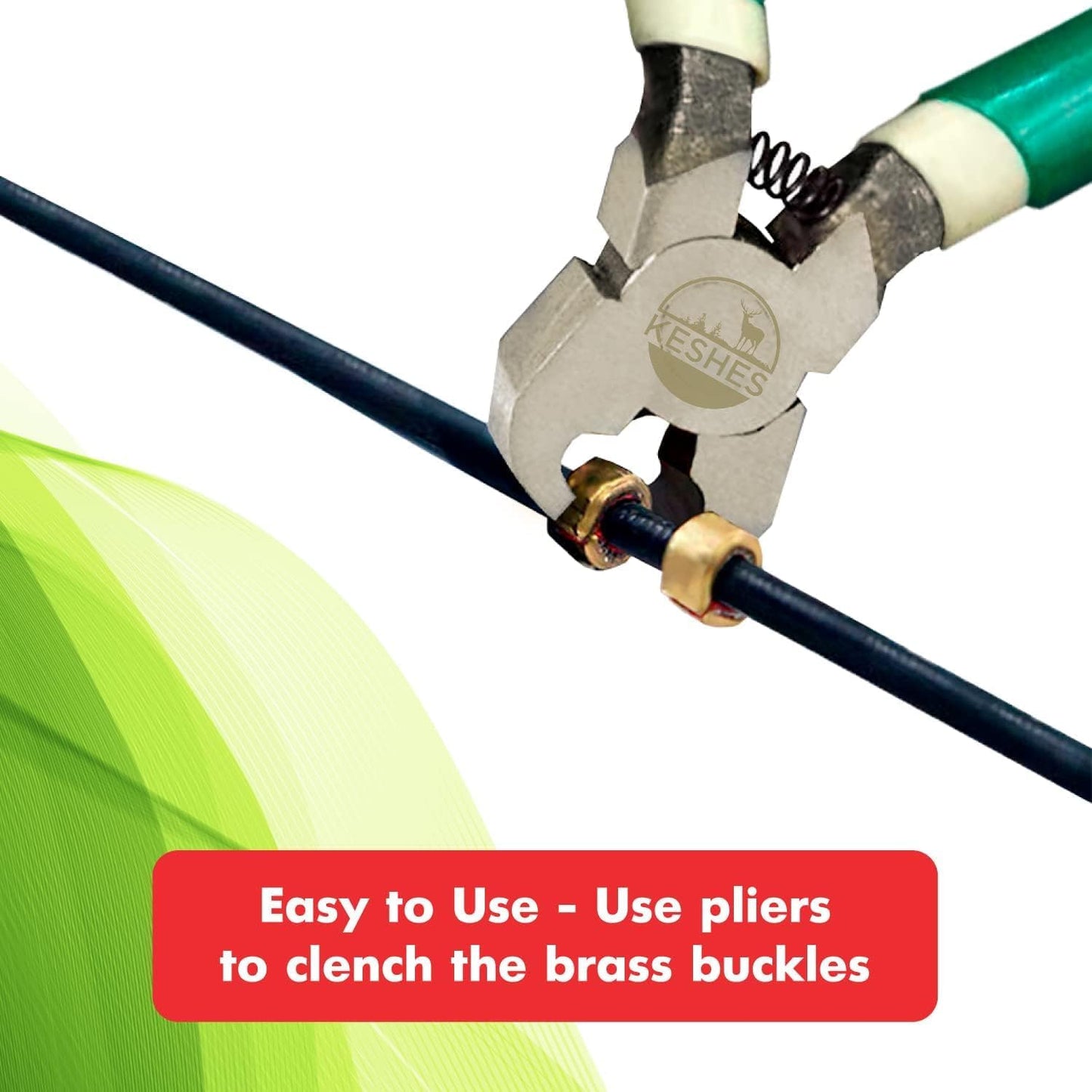 Archery Bow String Nocking Points Set - T Square Ruler & Nock Pliers with 6 Brass Nocks | Perfect for Recurve Bow Tuning