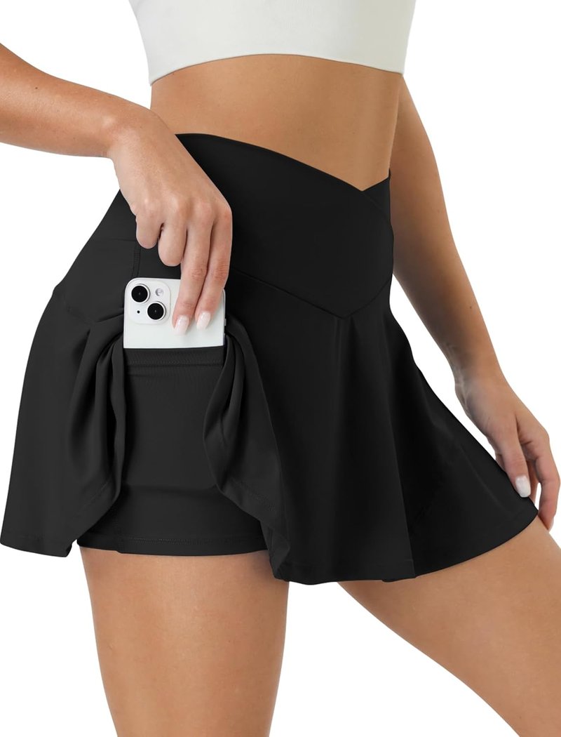 Tennis Skirt for Women - High Waisted Golf Skirts with Pockets | Athletic Pleated Design