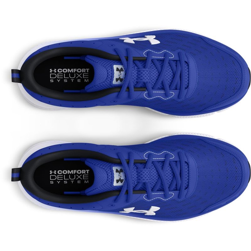 Under Armour Men's Charged Assert 10, (403) Team Royal/Team Royal/White, 11, US