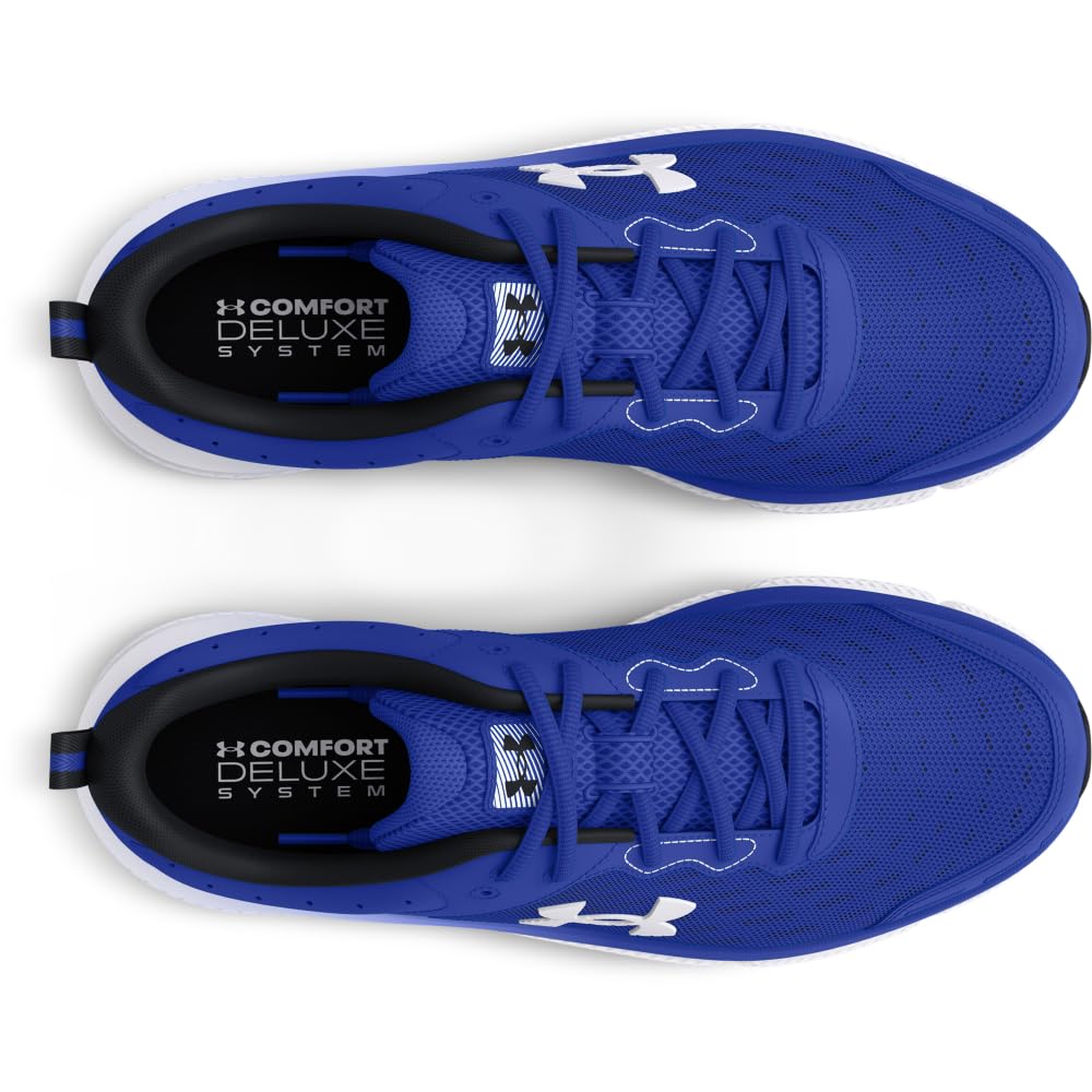 Under Armour Men's Charged Assert 10, (403) Team Royal/Team Royal/White, 12.5, US