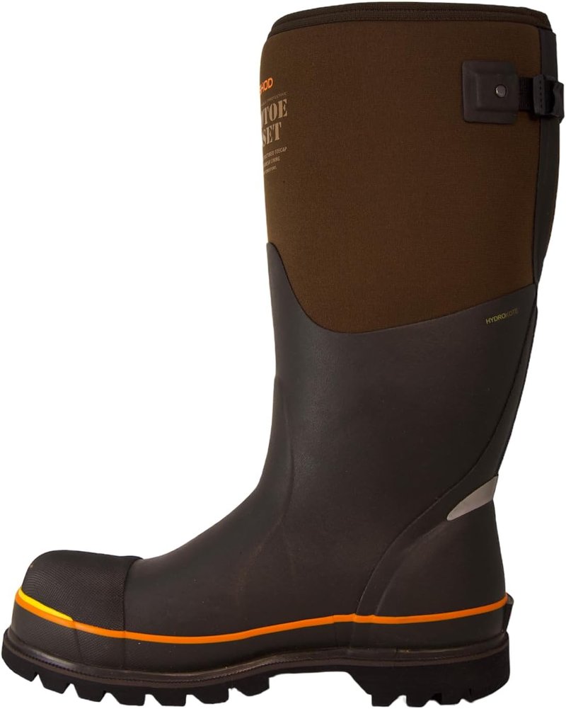 Dryshod Nanotoe Safety Toe Work Boot - Waterproof WIXIT Lining | Brown/Orange