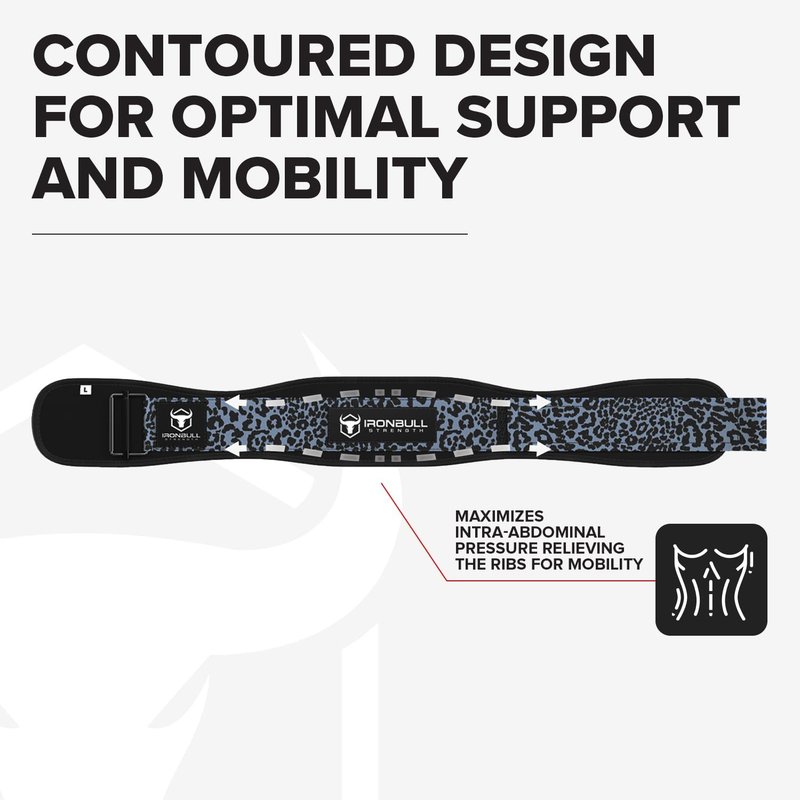Weight Lifting Belt for Men & Women - Ideal for Squats, Deadlifts & Bodybuilding | Adjustable Support & Comfort