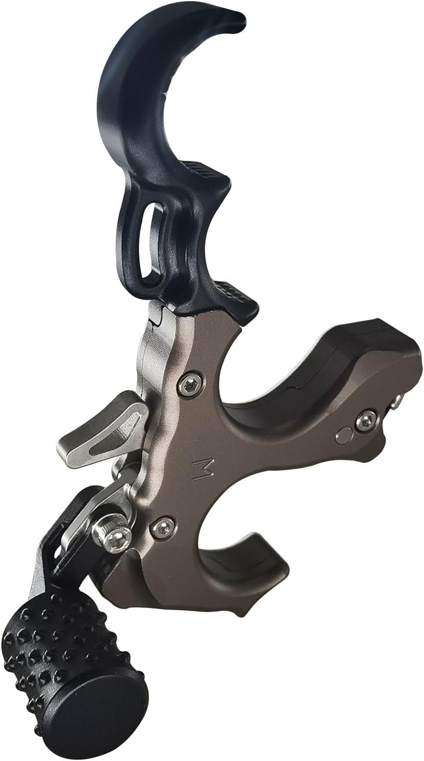 Compound Bow Release Aid - Adjustable Wrist Strap & Non-Slip Design | Aluminum Alloy Archery Tool