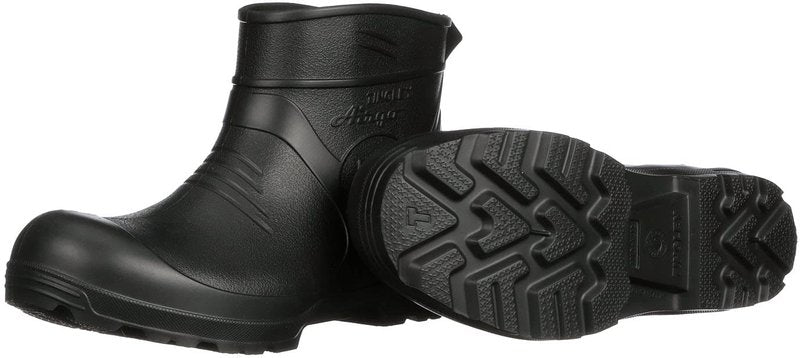 Tingley Airgo Ultra Lightweight EVA Low Cut Boots - Cleated Outsole | Men's 10 / Women's 12, Black