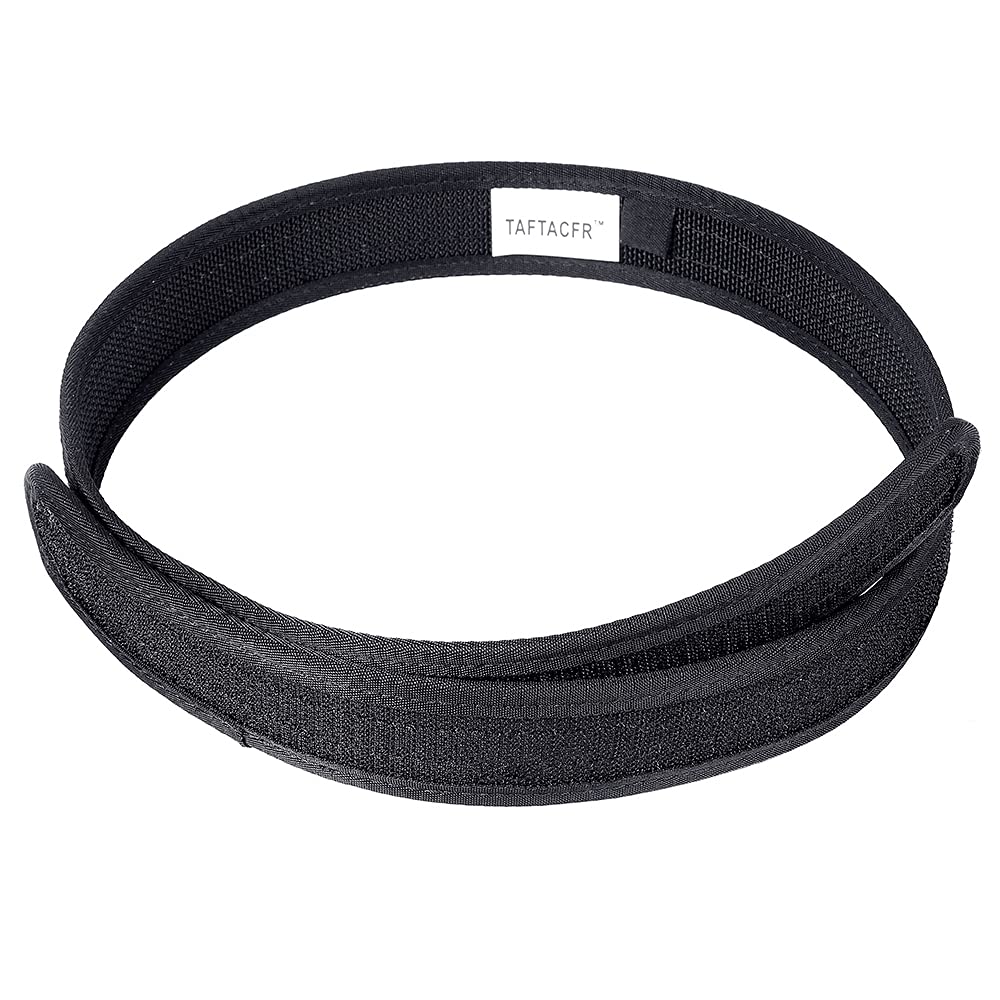 TAFTACFR Duty Belt for Law Enforcement Utility Security Military Police 2.0" Tactical Patrol Belt Set (Large)
