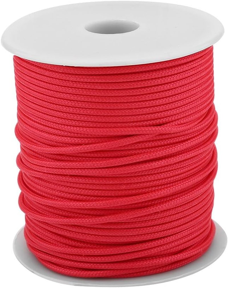 Speargun Reel Line - 50M Heavy-Duty 2mm Spearfishing Cord | Durable Red Utility Line