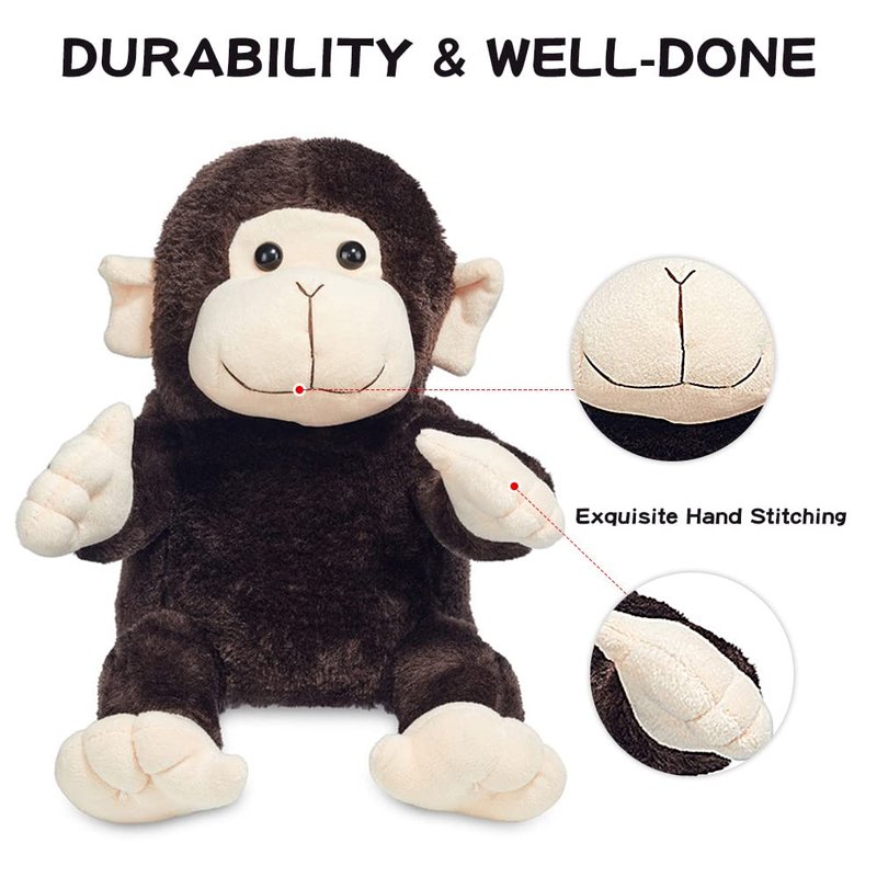 MAZEL Monkey Golf Club Head Cover for 460CC Driver,Woods (Brown)