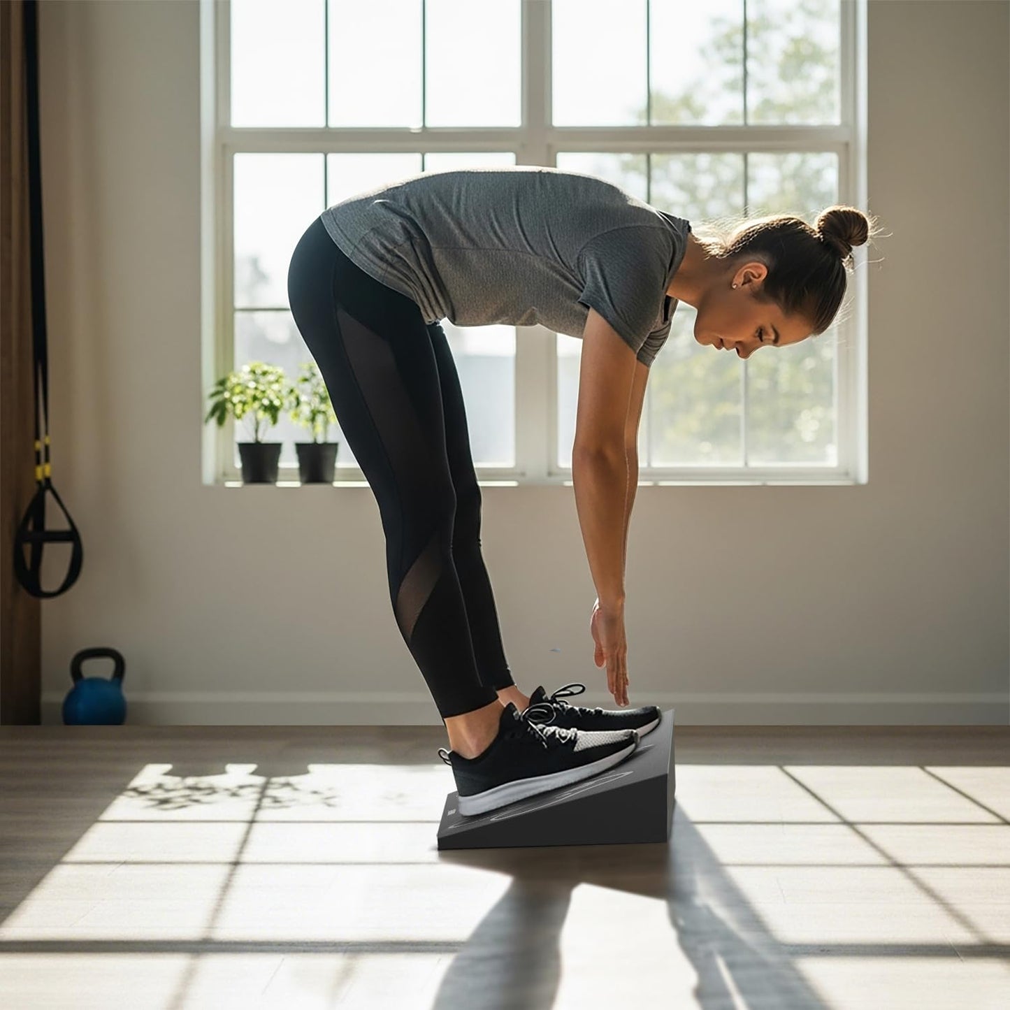 UNMERA Squat Wedge Block Non-Slip Heel Elevated Training